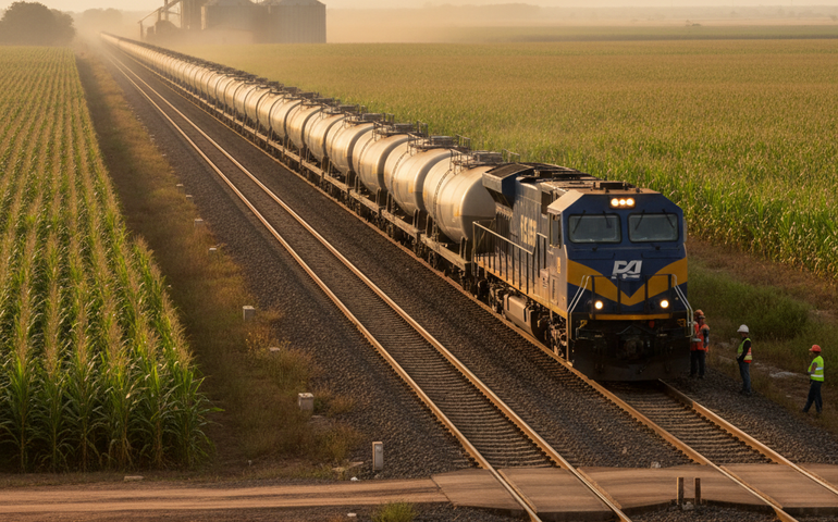 BNDES aprova R$ 350 milhões para Rumo investir em locomotivas híbridas e vagões-tanque