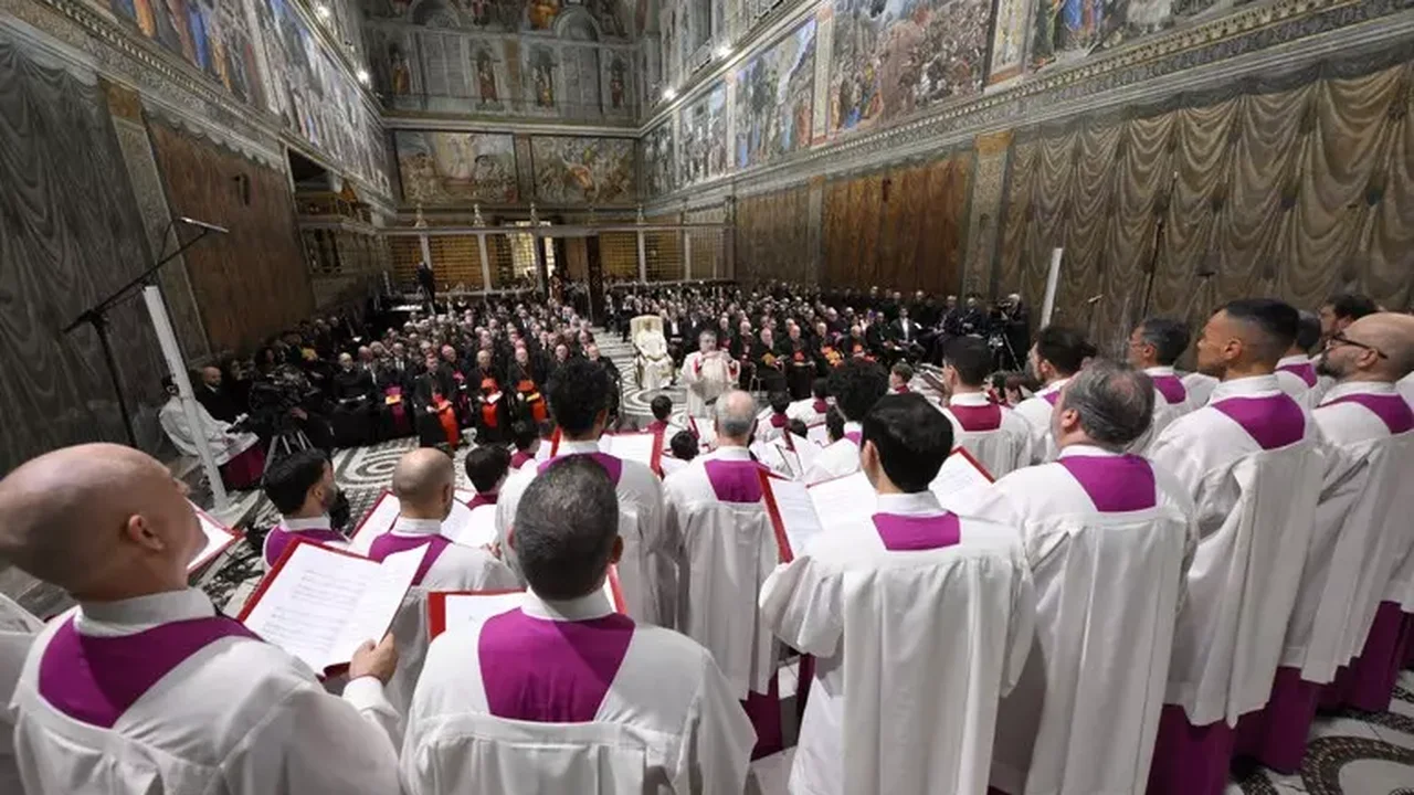 Coral oficial do Vaticano se apresenta para o público carioca na Igreja Nossa Senhora da Paz, em Ipanema