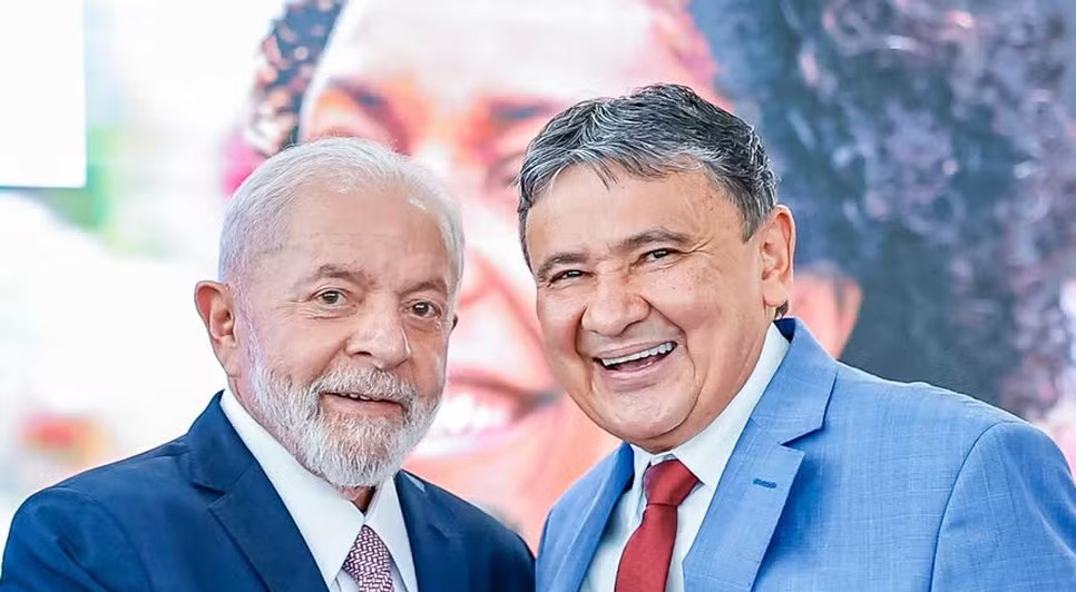 Lula e Wellington Dias. / Foto: Ricardo Stuckert. 