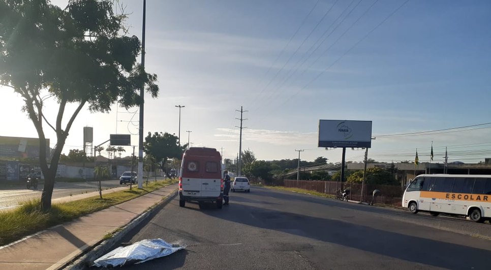 Pedestre morre após ser atropelado por ônibus na Zona Oeste de Aracaju / Foto: Foto: CPTran/Divulgação