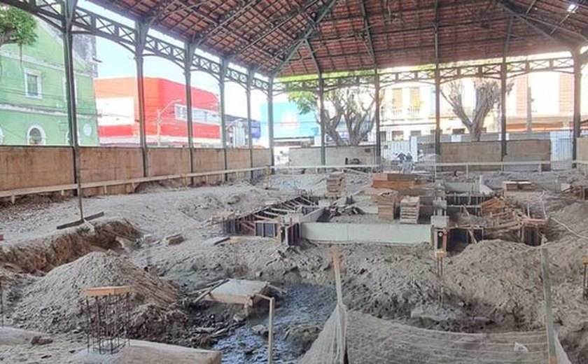 Começam escavações arqueológicas no Mercado São José em Recife