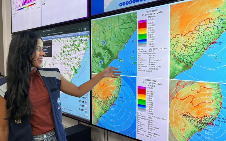 Fim de semana será marcado por calor e chuvas isoladas em Alagoas