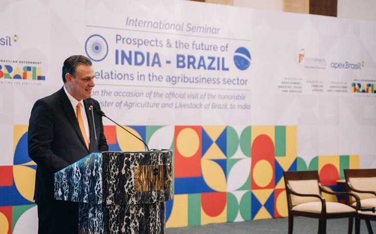 Brasil pode se beneficiar de eventual guerra comercial de Trump com a China, diz ministro