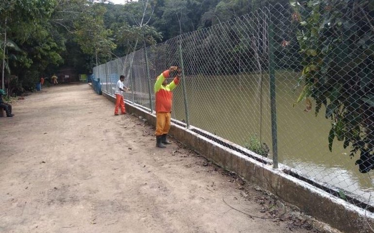 Parque Municipal passa por melhorias e reparos