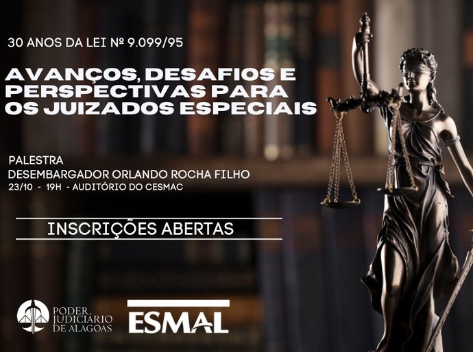 Juizados Especiais completam 30 anos e ganham palestra comemorativa