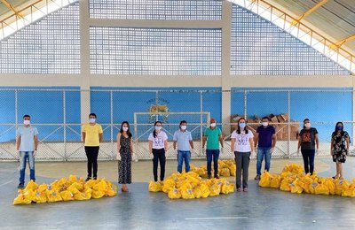 Prefeitura de Olho D´água Grande conclui entrega de Kits de merenda escolar   