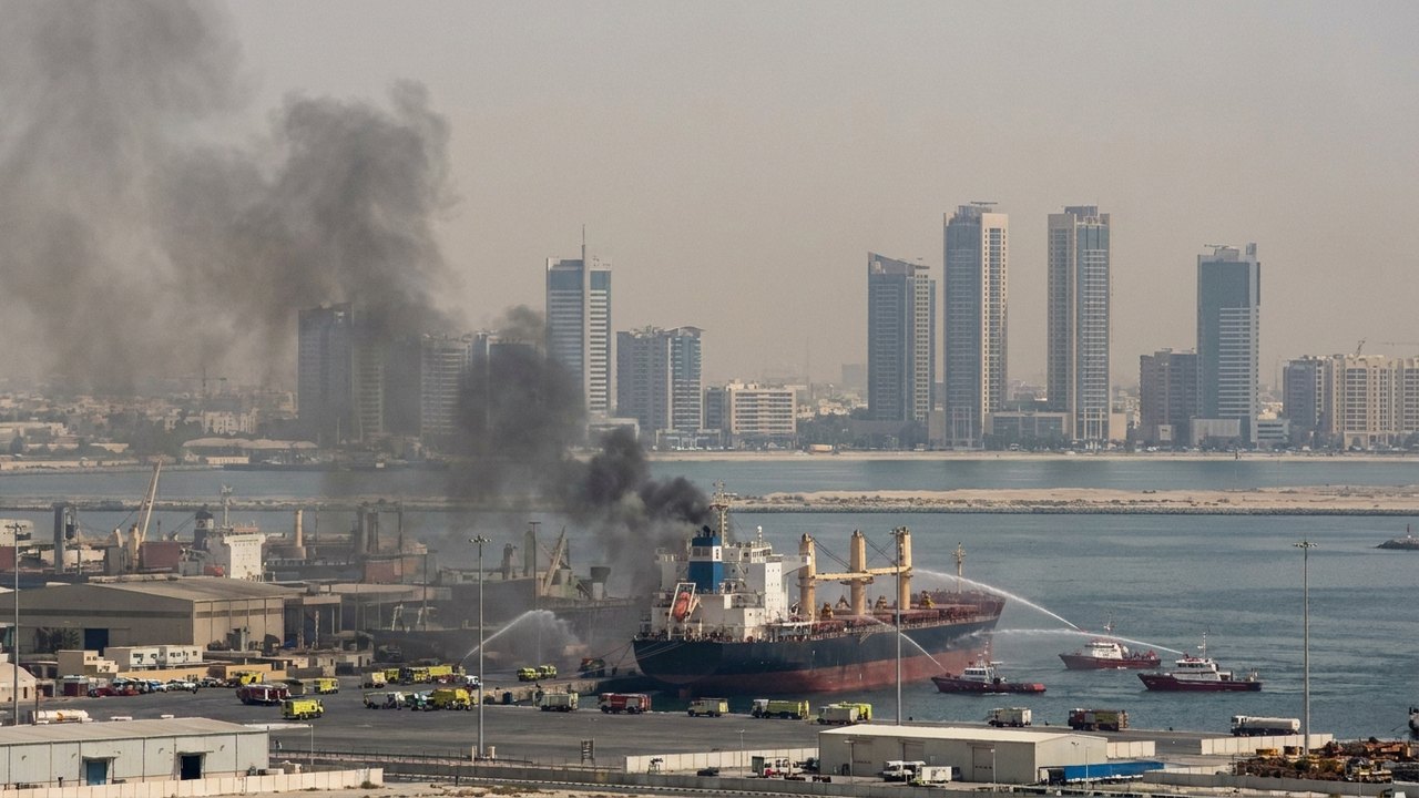 Relatos citam novo ataque a navio e explosão em Dubai após alerta de míssil dos Emirados Árabes