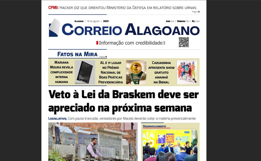 Veto à Lei da Braskem deve ser apreciado na próxima semana