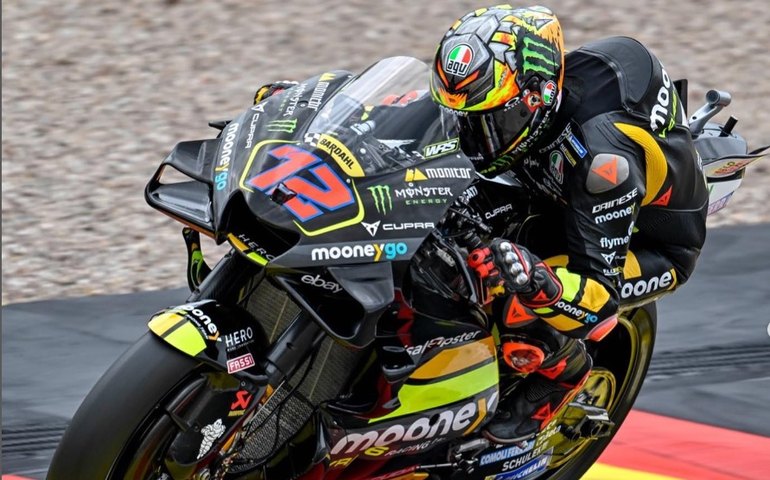 Com recorde de tempo, Bezzecchi supera Bagnaia e faz pole na Etapa da Holanda de MotoGP