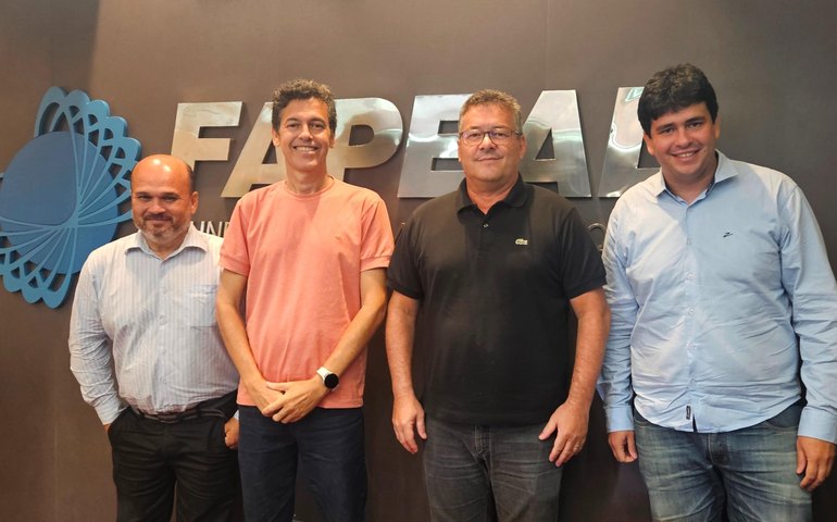 Fapeal recebe visita do novo reitor da Universidade Federal de Sergipe