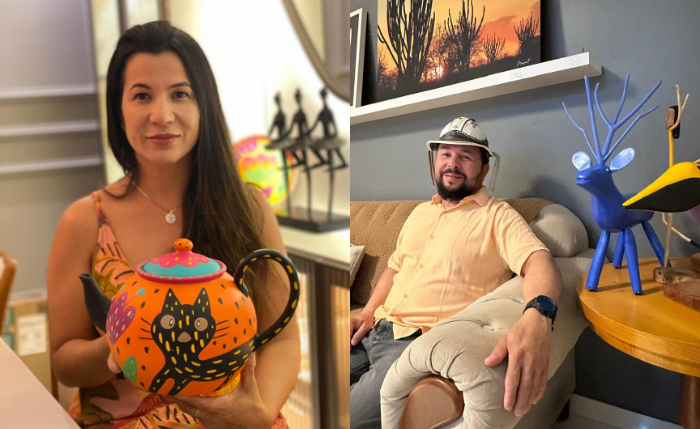 Irmãos artistas plásticos realizam primeira exposição na cidade histórica de Piranhas