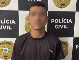 Foragido por roubo é preso após ser identificado por reconhecimento facial da SSP/AL