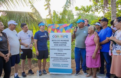 Prefeito Marcelo Beltrão entrega Rota do Mangue que liga o Pontal-Vassouras