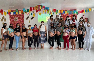 Prefeita Marcela Gomes lança projeto NASCmãe e promove ações voltadas as gestantes de Novo Lino