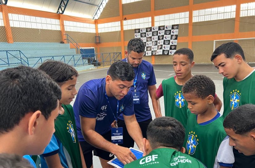 CBF conclui primeira capacitação de futsal da história em Alagoas; Conmebol, FAF e Prefeitura de Traipu foram parceiros