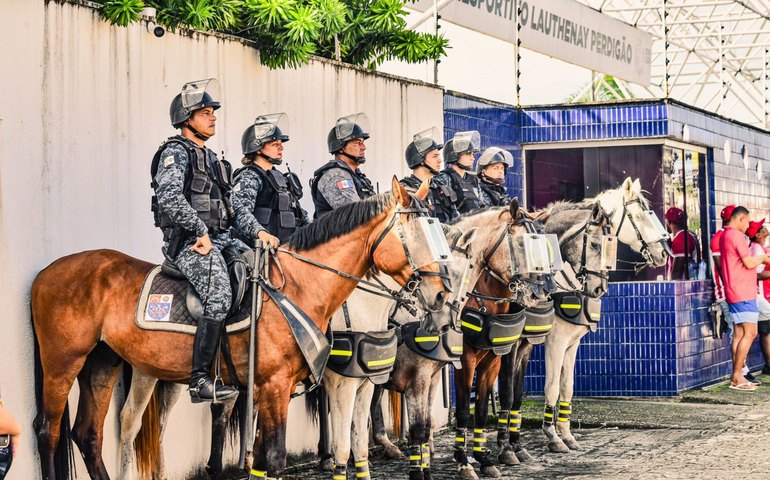 Policiamento da final da Copa do Nordeste vira destaque positivo na imprensa cearense