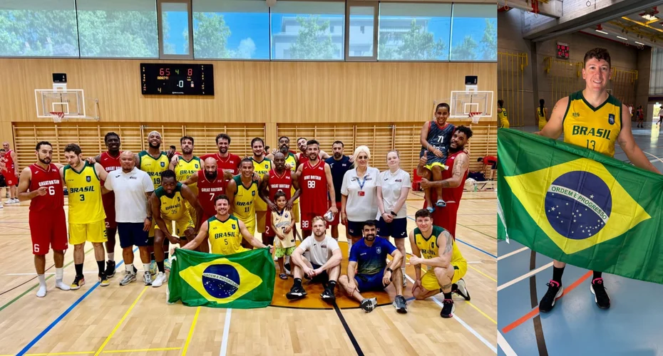 Caminhos do Esporte: atleta alagoano disputa Mundial de Maxibasketball com a Seleção Brasileira