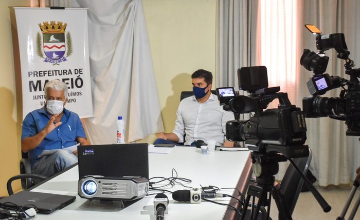 Entrevista coletiva teve um balanço das ações adotadas desde o início da pandemia