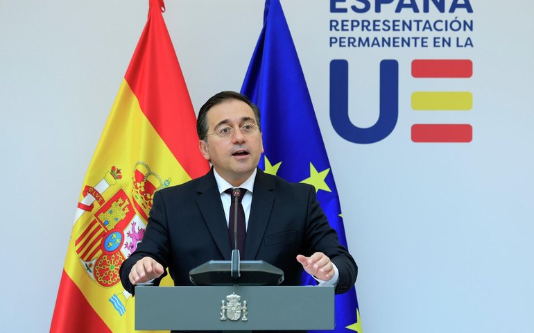 Chanceler da Espanha destaca a inviabilidade de 'solução militar' para o conflito no Oriente Médio