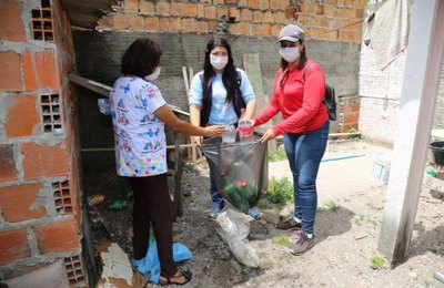 Em ação integrada, Marechal intensifica atividades de combate ao mosquito da Dengue