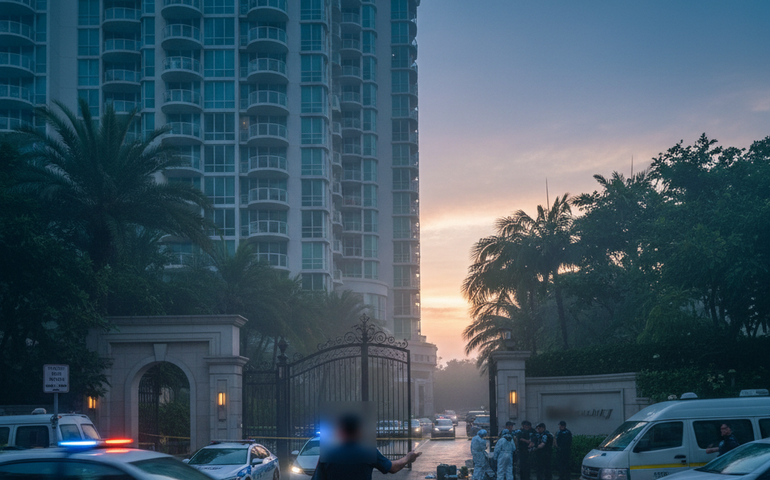 Jovem  é morto após criminosos invadirem condomínio na madrugada