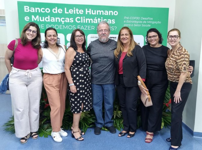 Sesau participa de evento internacional sobre Banco de Leite Humano e Mudanças Climáticas