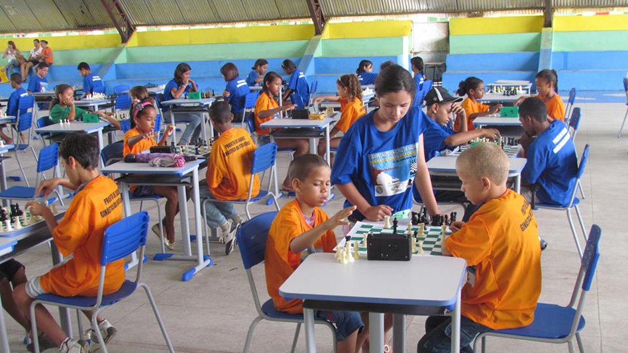 Xadrez é importante aliado da Prefeitura da Barra de Santo Antônio na educação
