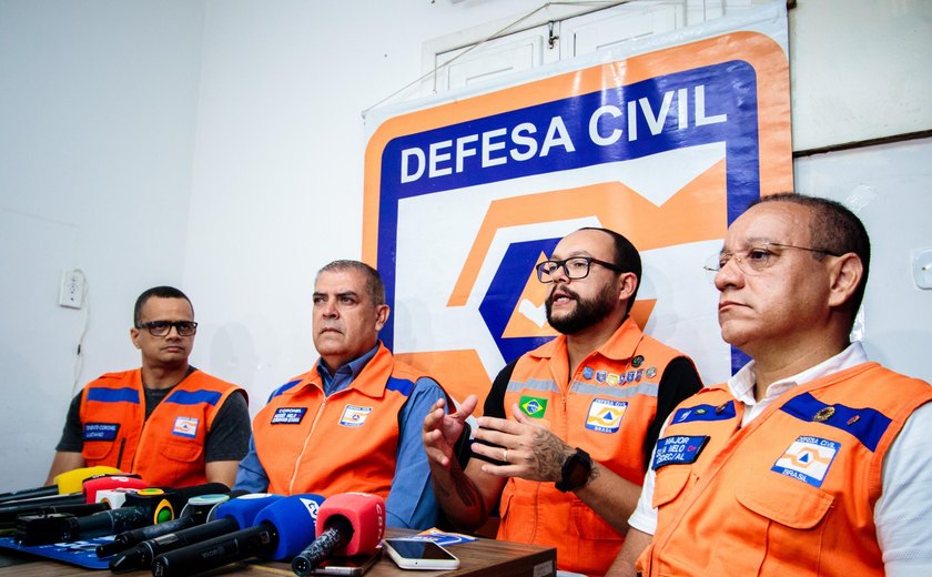 Defesa Civil de Alagoas fará teste do novo Sistema de Alerta de Desastres