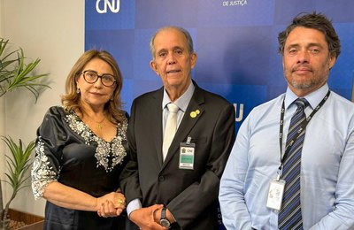 Corregedor-geral da Justiça de Alagoas cumpre agenda institucional em Brasília