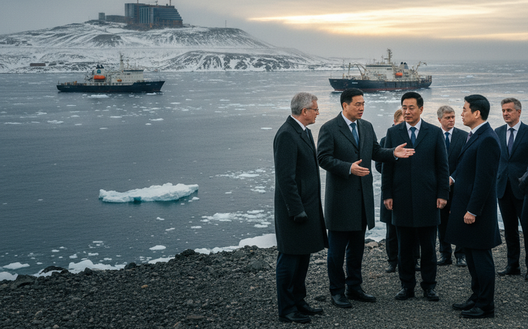 China pede que EUA abandonem narrativa de 'ameaça chinesa' sobre a Groenlândia