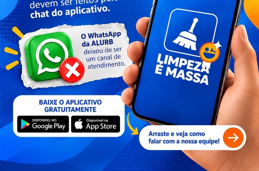 Chat do aplicativo Limpeza é Massa passa a ser o principal canal de atendimento da Alurb