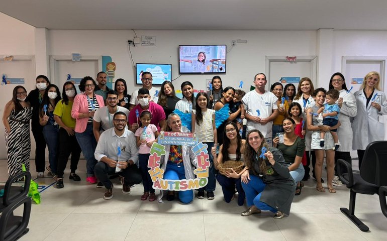 Hospital da Criança de Alagoas realiza semana de conscientização sobre o autismo