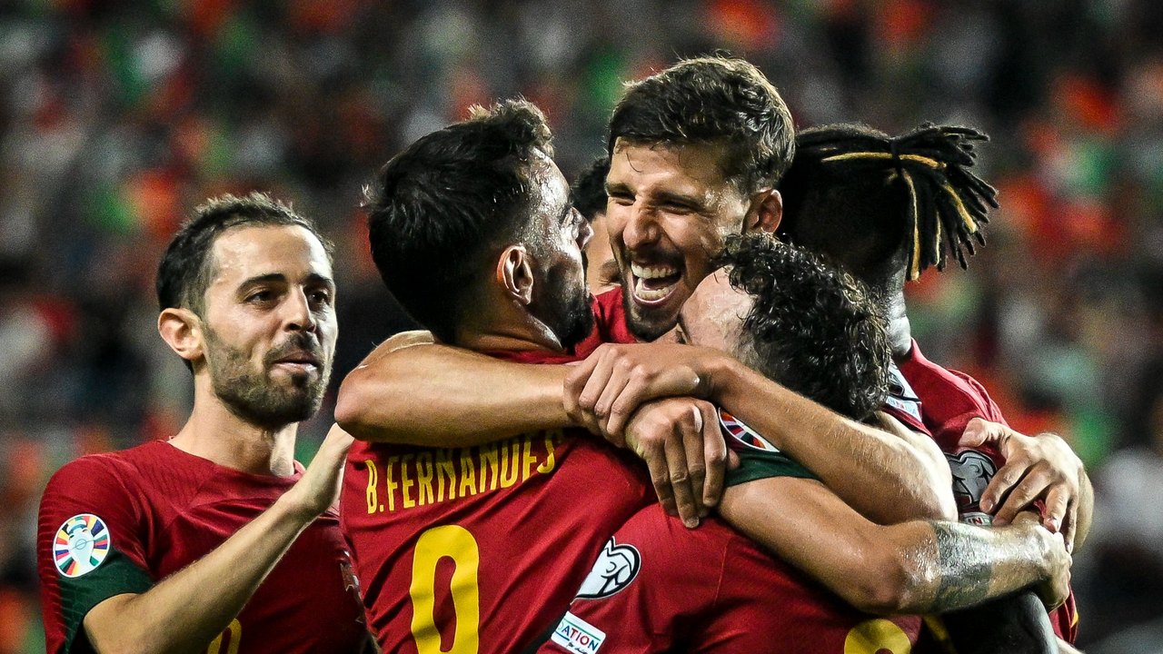 Portugal faz 9 a 0 em Luxemburgo sem CR7 e mantém os 100% nas Eliminatórias da Eurocopa