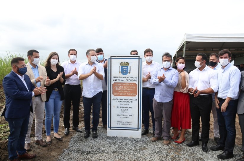 Prefeito Cacau e governador Renan Filho lançam o Condomínio Industrial de Marechal Deodoro