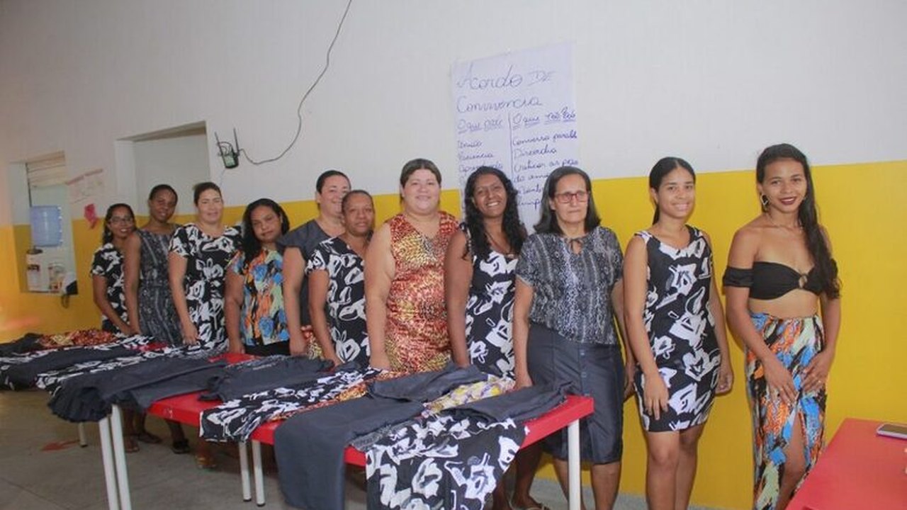Cursos do Senar capacitam mães de estudantes matriculados em escola da Semed Penedo