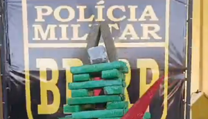 20kg de drogas / Foto: Reprodução: Foto SSP