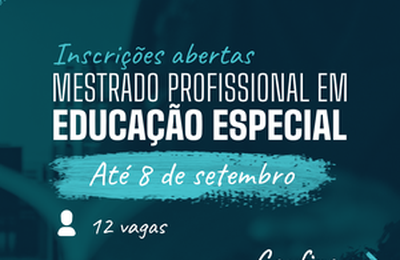 Parceria entre Ufal e Uncisal abre vagas para Mestrado em Educação Especial