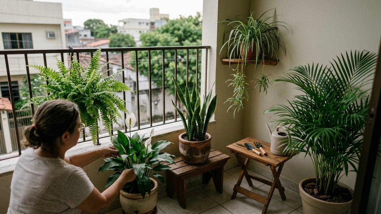 Varanda verde ajuda a melhorar a qualidade do ar em casa: conheça 5 plantas ideais