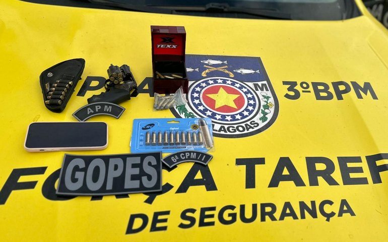 Polícia Militar realiza operação contra o crime organizado em Arapiraca