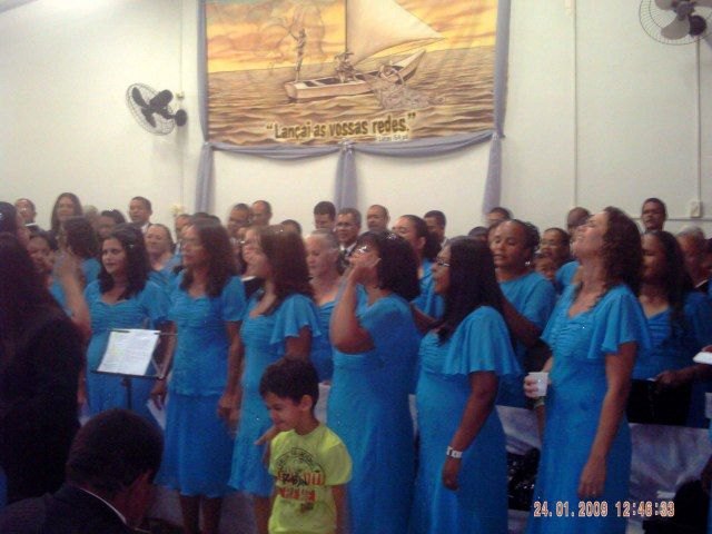 Festa da campanha evangelística no Benedito Bentes I
