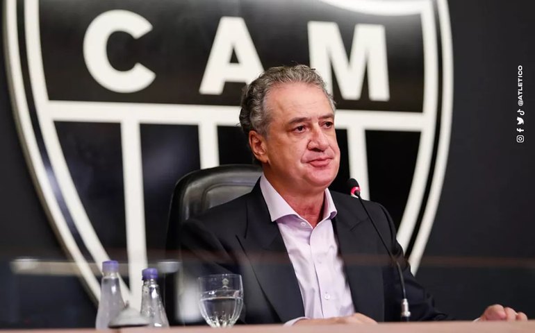 Presidente do Atlético-MG detona arbitragem e condena Seneme: ‘Gestão horrível’