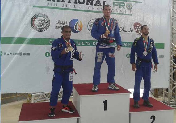 Competidor de Alagoas é campeão em evento nacional de jiu-jitsu