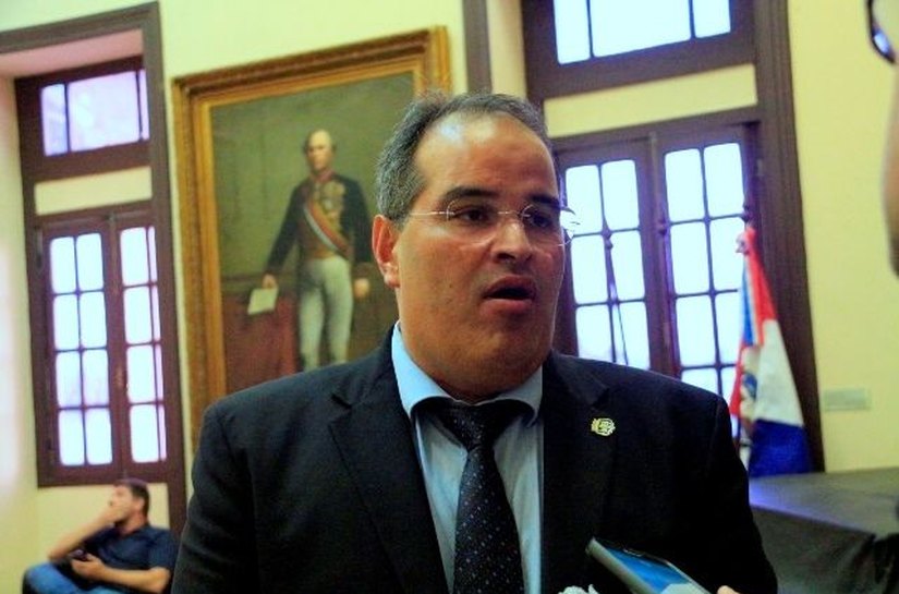 Vereador Samyr Malta parabeniza presidente da Câmara pela inauguração da nova sede do Legislativo