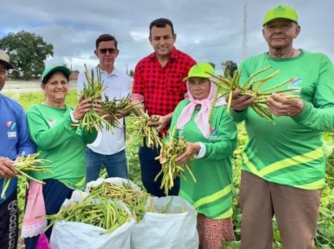 Agricultores de Campo Alegre iniciam mais uma farta colheita do Projeto Barriga Cheia
