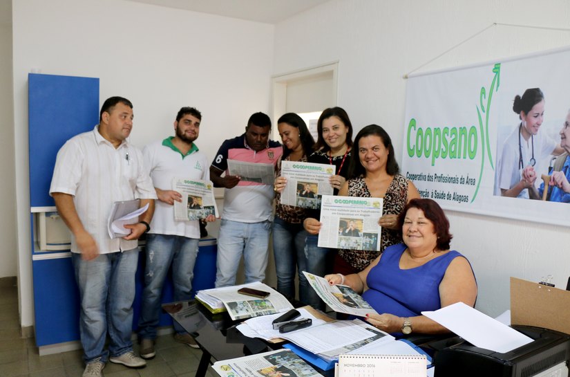 Nova diretoria do Sintracoop/AL inicia trabalho com visitas a cooperativas