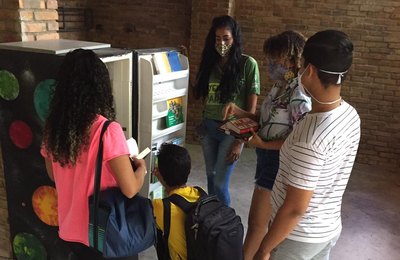 Projeto Livros Livres une leitura e natureza no Parque Municipal