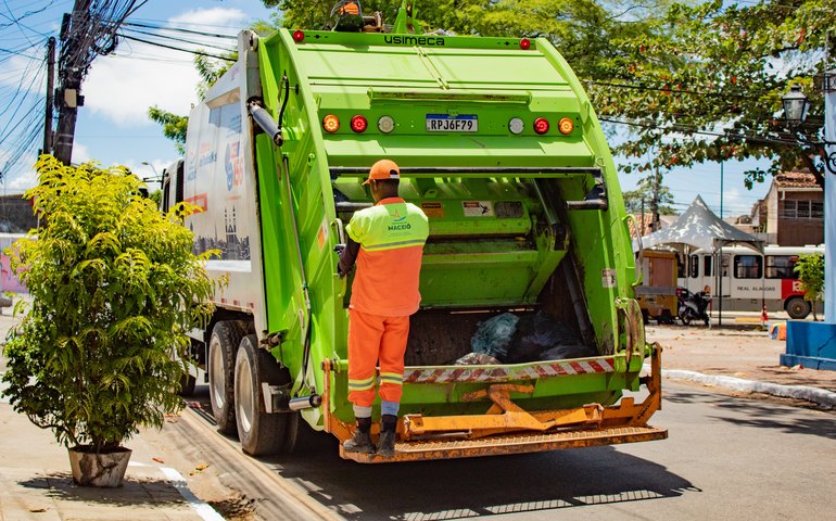Maceió conta com coleta de lixo acima da média nacional