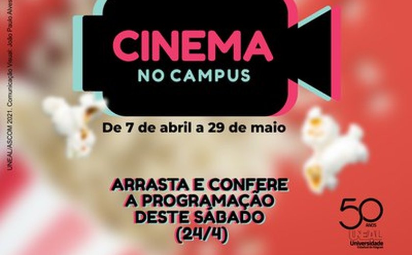 Cinema no Campus Uneal segue com programação aos sábados e certificado total de 12 horas