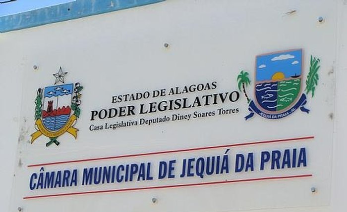 Câmara Municipal de Jequiá da Praia, no litoral sul do estado