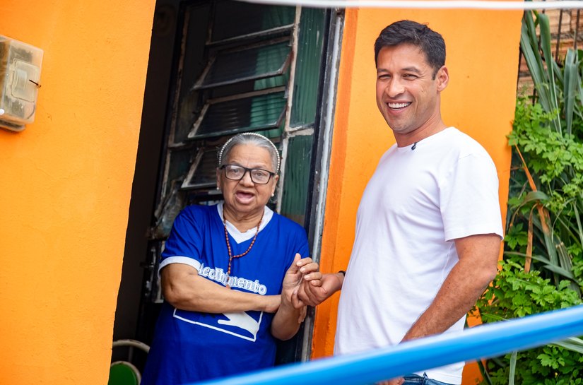 Vice-prefeito e secretário de Infraestrutura, Rodrigo Cunha, acompanha obras do Brota na Grota no Jacintinho